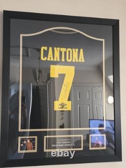 Manchester United Shirt Signed By Eric Cantona