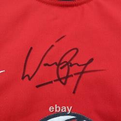 Manchester United Shirt Small Red Home Kit 2002 2003 Nike Jersey Signed Rooney