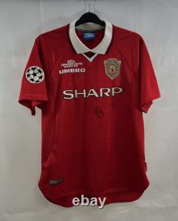Manchester United Signed CL Home Football Shirt 1997/00 Adults Large Umbro B818