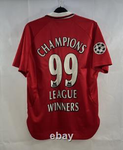 Manchester United Signed CL Home Football Shirt 1997/00 Adults Large Umbro B818