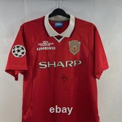 Manchester United Signed CL Home Football Shirt 1997/00 Adults Large Umbro B818