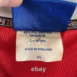 Manchester United Signed CL Home Football Shirt 1997/00 Adults Large Umbro B818