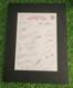 Manchester United Signed Display With 21 Former Players Listed. 16 x 12' Rare