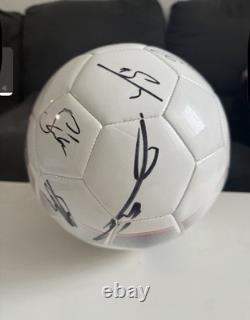 Manchester United Signed Football With Certificate