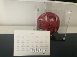 Manchester United Signed Football for the 22/23 Season with COA
