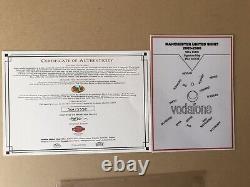 Manchester United Signed & Framed Home Shirt 2005/06 Giggs, Ronaldo, Rio & Coa