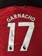Manchester United Signed Garnacho Shirt Authentic