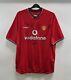 Manchester United Signed Home Football Shirt 2000/02 Adults XL Umbro B244