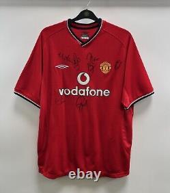 Manchester United Signed Home Football Shirt 2000/02 Adults XL Umbro B244