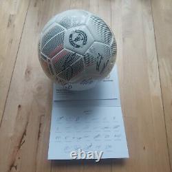 Manchester United Signed Player Ball 23/24 COA