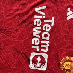 Manchester United Signed Shirt 23/24 Signed by squad with club COA