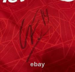 Manchester United Signed Shirt Eriksen with COA Genuine Signature