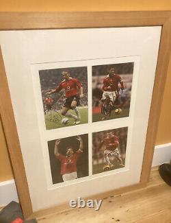 Manchester United Signed Shirt Ronaldo, Rooney, Ferdinand, RVN (with photo proof)