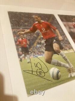 Manchester United Signed Shirt Ronaldo, Rooney, Ferdinand, RVN (with photo proof)