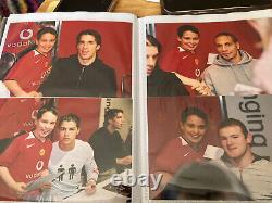 Manchester United Signed Shirt Ronaldo, Rooney, Ferdinand, RVN (with photo proof)