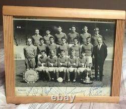 Manchester United Signed Squad Framed Photograph 1964/65