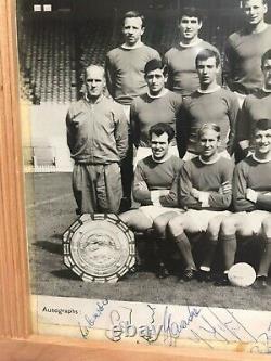 Manchester United Signed Squad Framed Photograph 1964/65