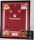 Manchester United Squad Signed & Framed 2025/26 Shirt With Club COA CUNHA BRUNO