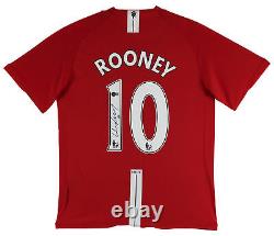 Manchester United Wayne Rooney Authentic Signed Red Nike Jersey Autographed BAS