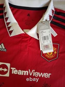 Manchester United Women 2022-23 Signed Shirt Size L Official Merchandise
