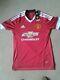 Manchester United shirt signed by Bobby Charlton brand new home kit, WITH COA