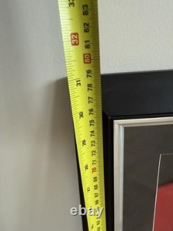 Manchester United signed Football Shirt By Ryan Giggs And Paul Scholes. Framed