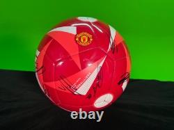 Manchester united signed football ball 25/26 Season