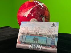 Manchester united signed football ball 25/26 Season