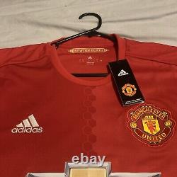 Manchester united signed shirt from 2016/2017 season