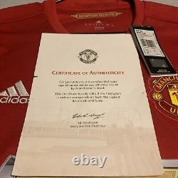 Manchester united signed shirt from 2016/2017 season