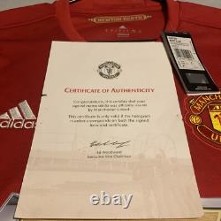 Manchester united signed shirt from 2016/2017 season