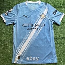 Marc Guéhi Signed Manchester City 25/26 Home Shirt with EXACT VIDEO PROOF & COA