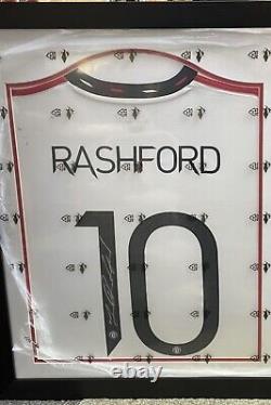 Marcus Rashford 2022/2023 Manchester United signed shirt EXACT PROOF
