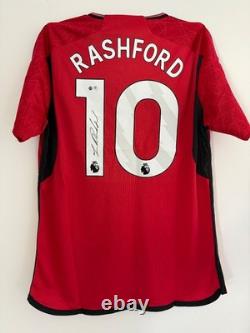 Marcus Rashford Manchester United Signed Shirt 23/24 SEASON ACG COA RARE
