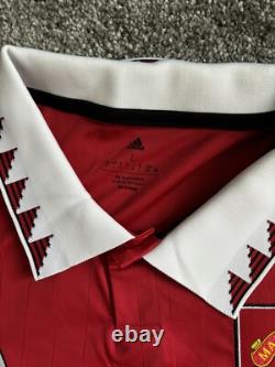 Marcus Rashford Signed Autograph Manchester United Shirt with COA Adidas