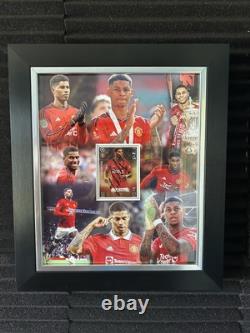 Marcus Rashford Signed & Framed Manchester United Display