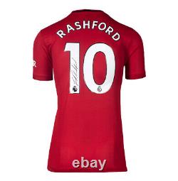 Marcus Rashford Signed Manchester United 2019-20 Shirt Number 10 Autograph