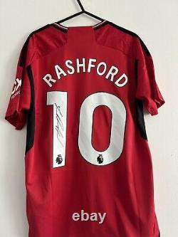 Marcus Rashford Signed Manchester United Shirt