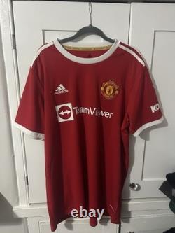 Marcus Rashford Signed Manchester United Shirt Beckett Authenticated COA
