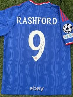 Marcus Rashford Signed Manchester United Shirt With Proof And Coa