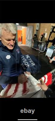 Mark Hughes Hand Signed Manchester United 1991 Away Jersey With Proof & COA