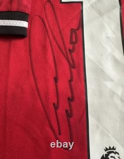 Matheus Cunha Hand Signed 25/26 Manchester United shirt EXACT VIDEO PROOF & COA