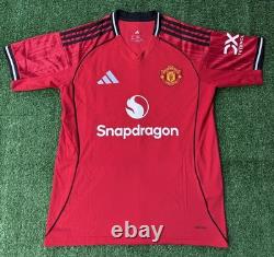 Matheus Cunha Hand Signed 25/26 Manchester United shirt EXACT VIDEO PROOF & COA