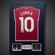 Matheus Cunha Hand Signed Manchester United Football Shirt Framed &pound;349