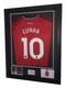 Matheus Cunha Hand Signed Manchester United Home 2025/26 Framed Shirt and COA