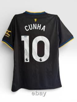 Matheus Cunha Manchester United Signed Shirt ACG Authentication Proof & COA