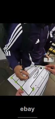 Matheus Cunha Manchester United Signed Shirt EXACT PROOF