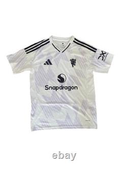 Matheus Cunha Signed Manchester United 2025/26 Away Shirt + COA Full Autograph