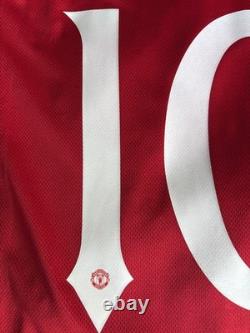 Matheus Cunha Signed Manchester United Shirt Old Trafford Genuine Brazil