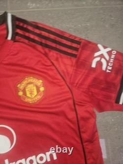 Matheus Cunha Signed Manchester United Shirt With COA